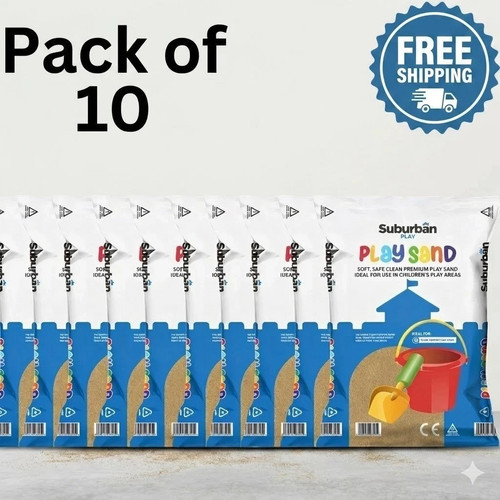 Play sand 200kg pack 10 - 200kg,