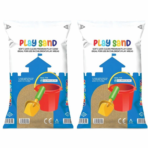 Kids play sand 40kg pack - pack, 2