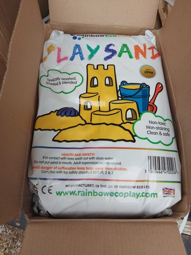 Rainbow eco play - play, sand